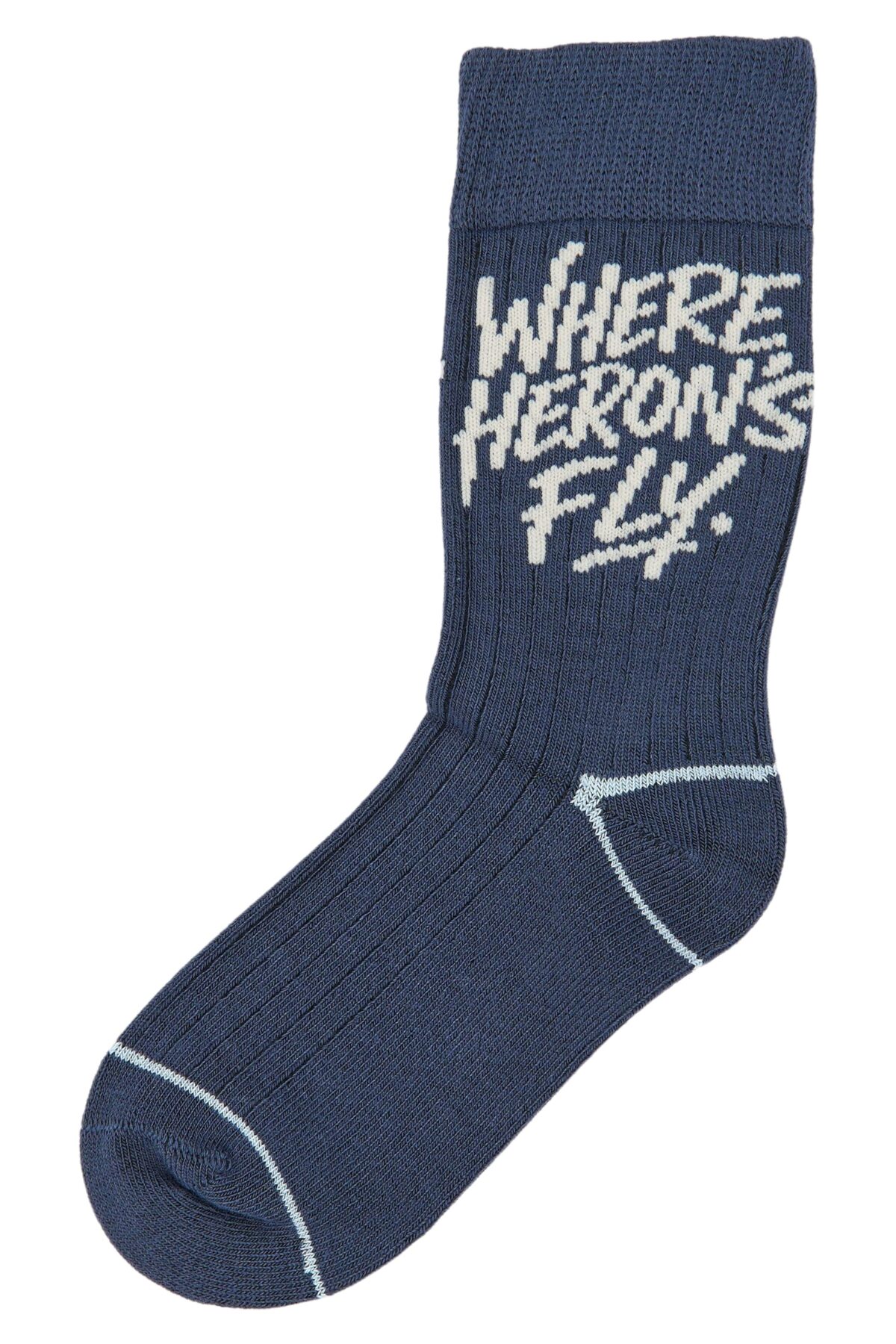 MP0036 CHAUSSETTES MARINE ECRITURE