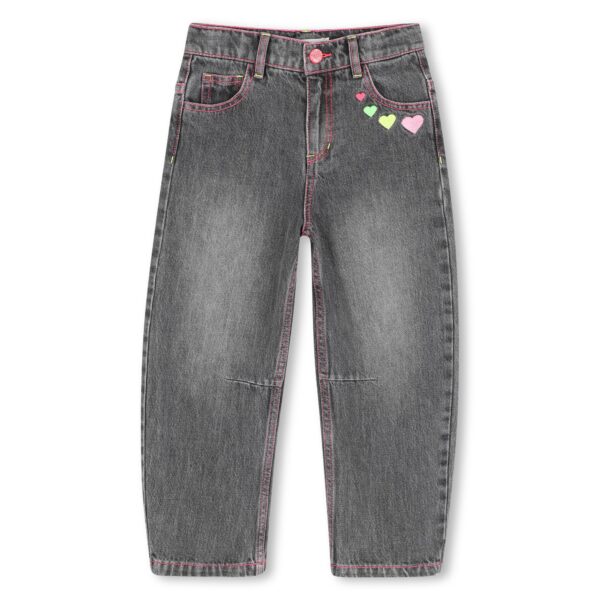 PANTALON DENIM GRIS