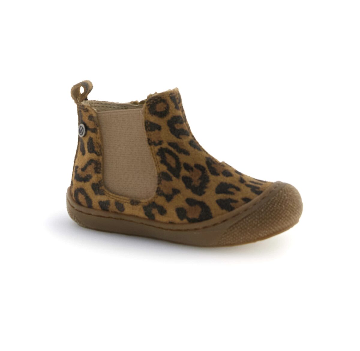 Bottes Sally suede leopard
