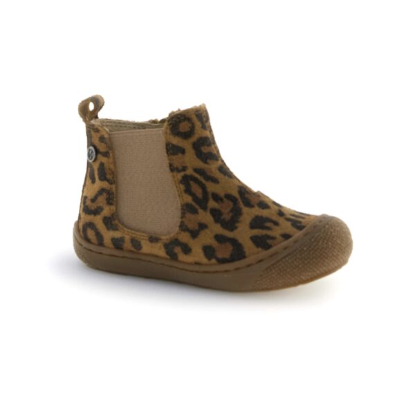 Bottes Sally suede leopard
