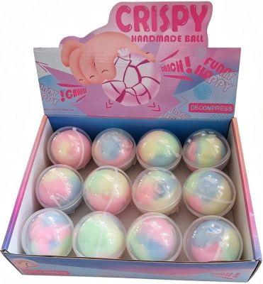 cracking squishy ball rainbow 5.5cm