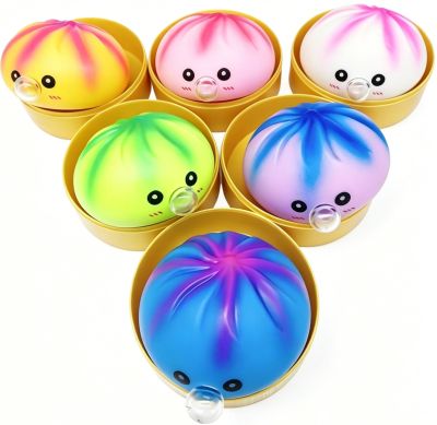 squishy dumpling bubble blower 8.5cm