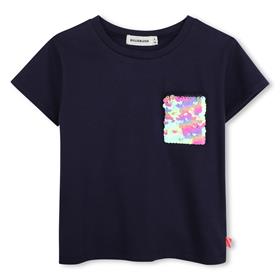TEE-SHIRT MANCHES COURTES SEQUINS BILLIEBLUSH