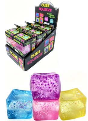 SQUISHY CUBE GLITTER